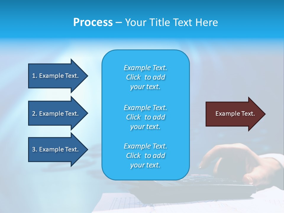 Businessman Data Info PowerPoint Template