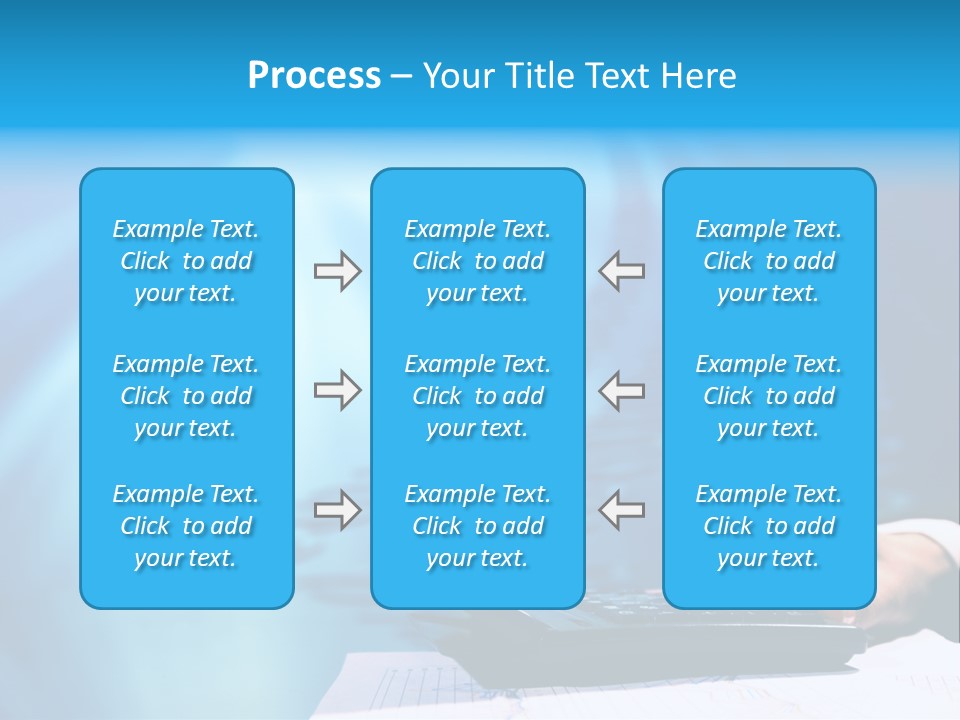 Businessman Data Info PowerPoint Template