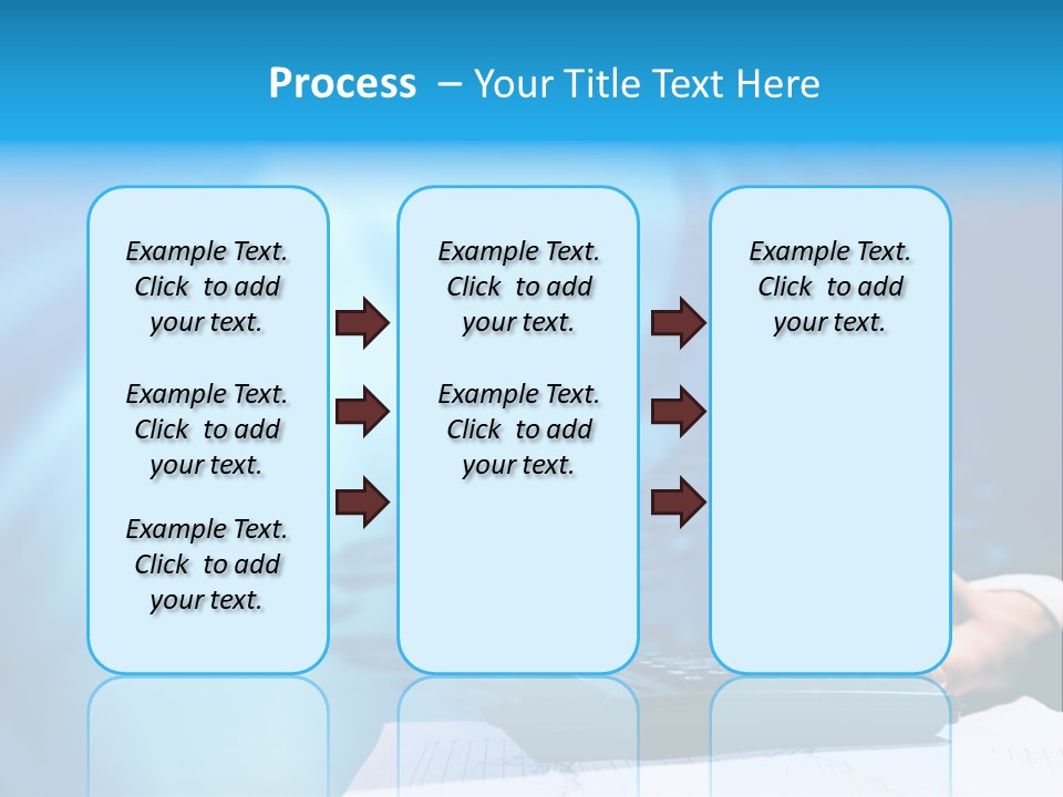 Businessman Data Info PowerPoint Template