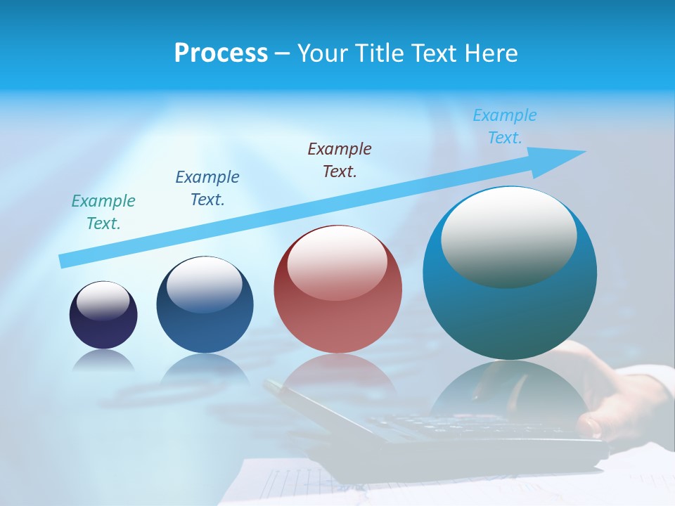 Businessman Data Info PowerPoint Template