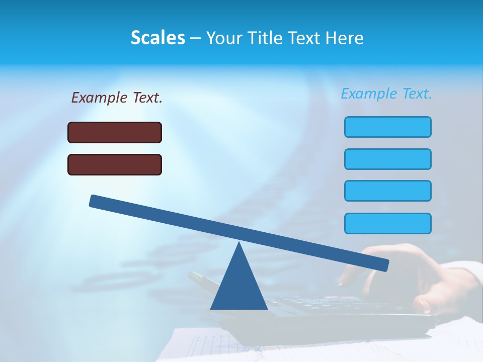 Businessman Data Info PowerPoint Template