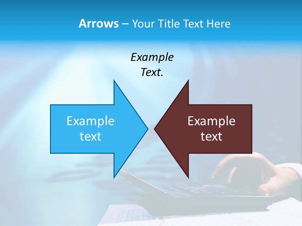 Businessman Data Info PowerPoint Template