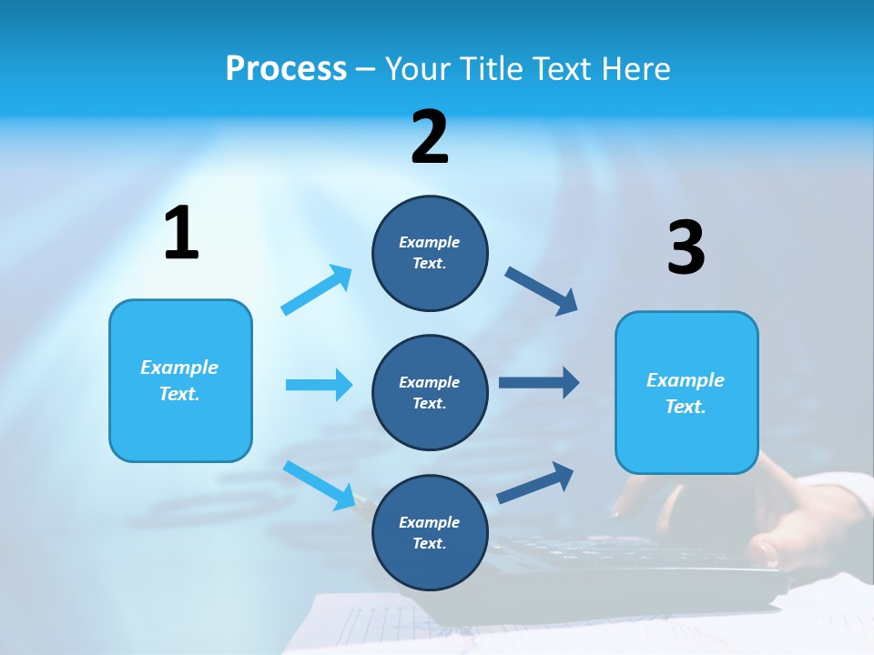 Businessman Data Info PowerPoint Template