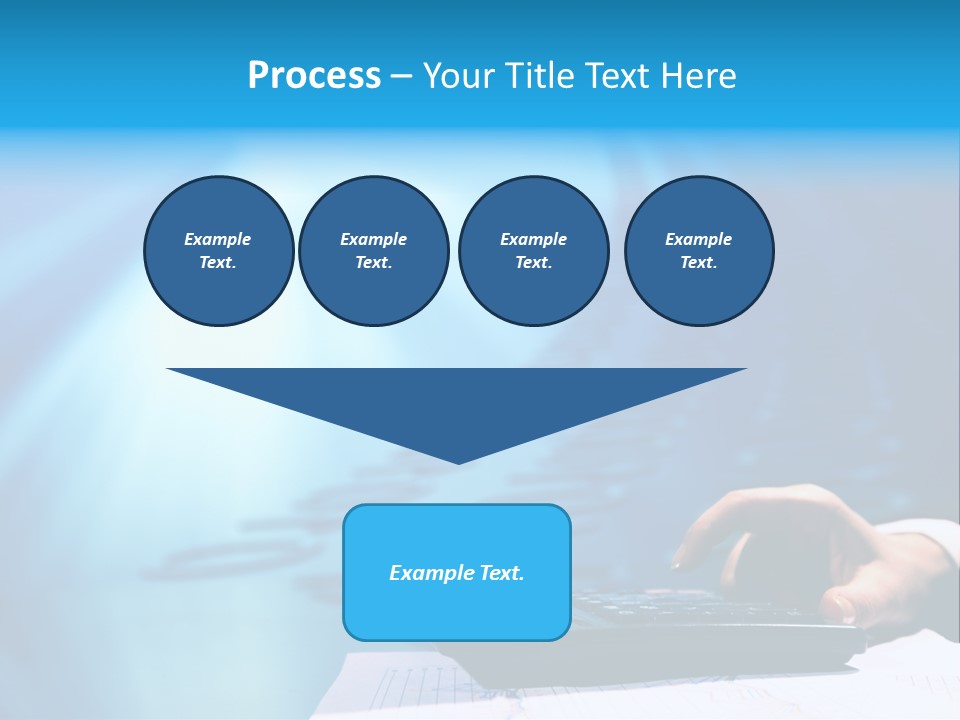 Businessman Data Info PowerPoint Template