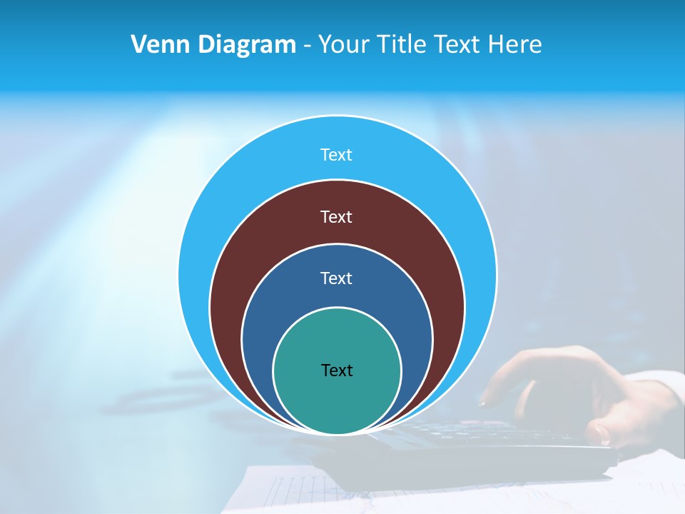 Businessman Data Info PowerPoint Template
