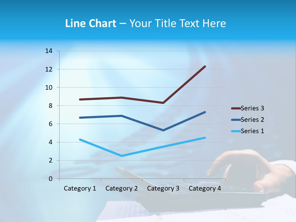 Businessman Data Info PowerPoint Template