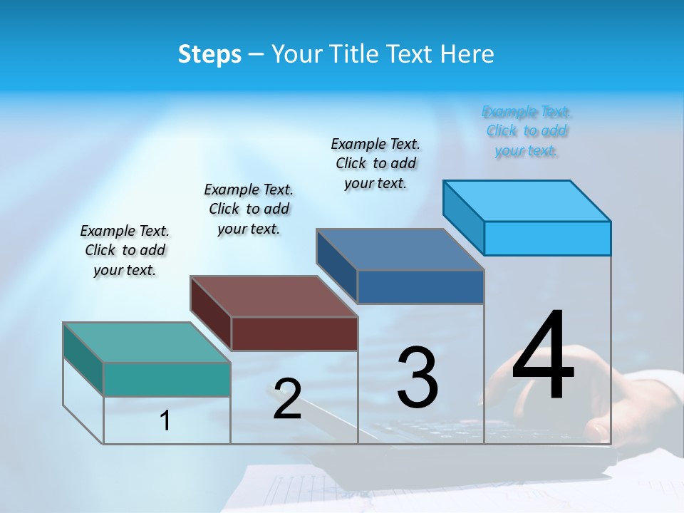Businessman Data Info PowerPoint Template