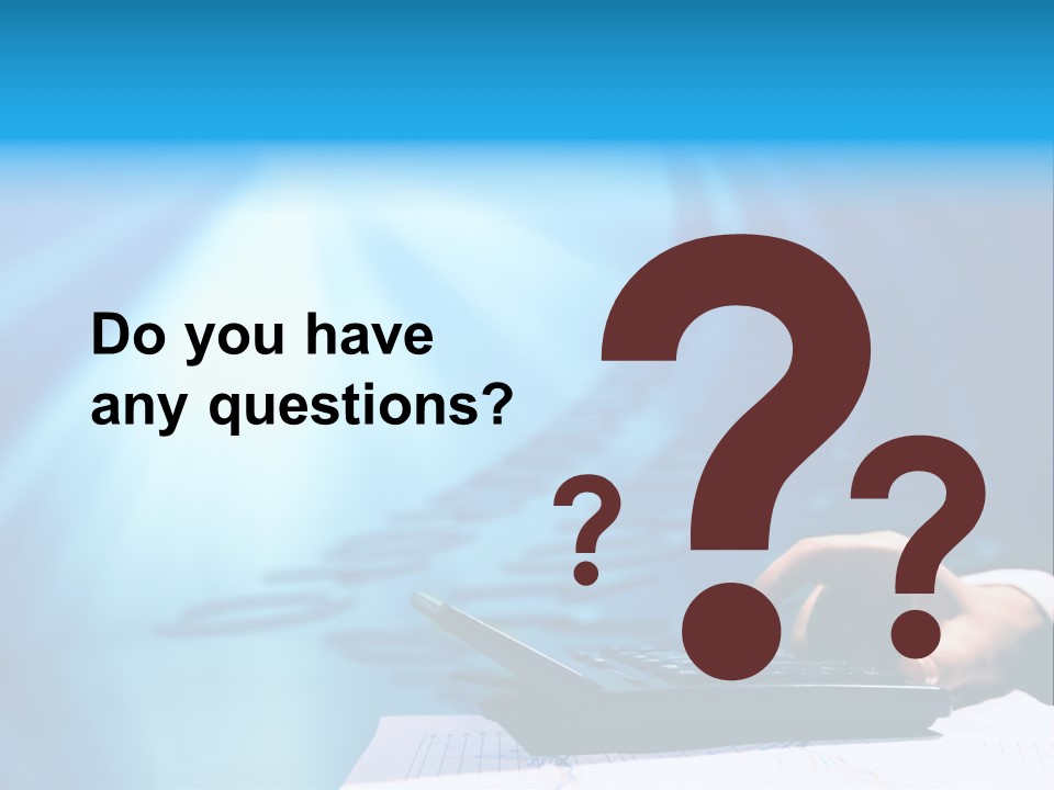 Businessman Data Info PowerPoint Template