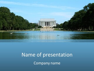 Lincoln Memorial PowerPoint Template