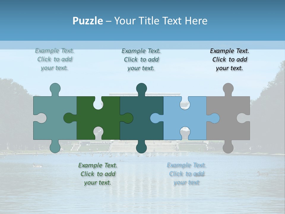 Lincoln Memorial PowerPoint Template