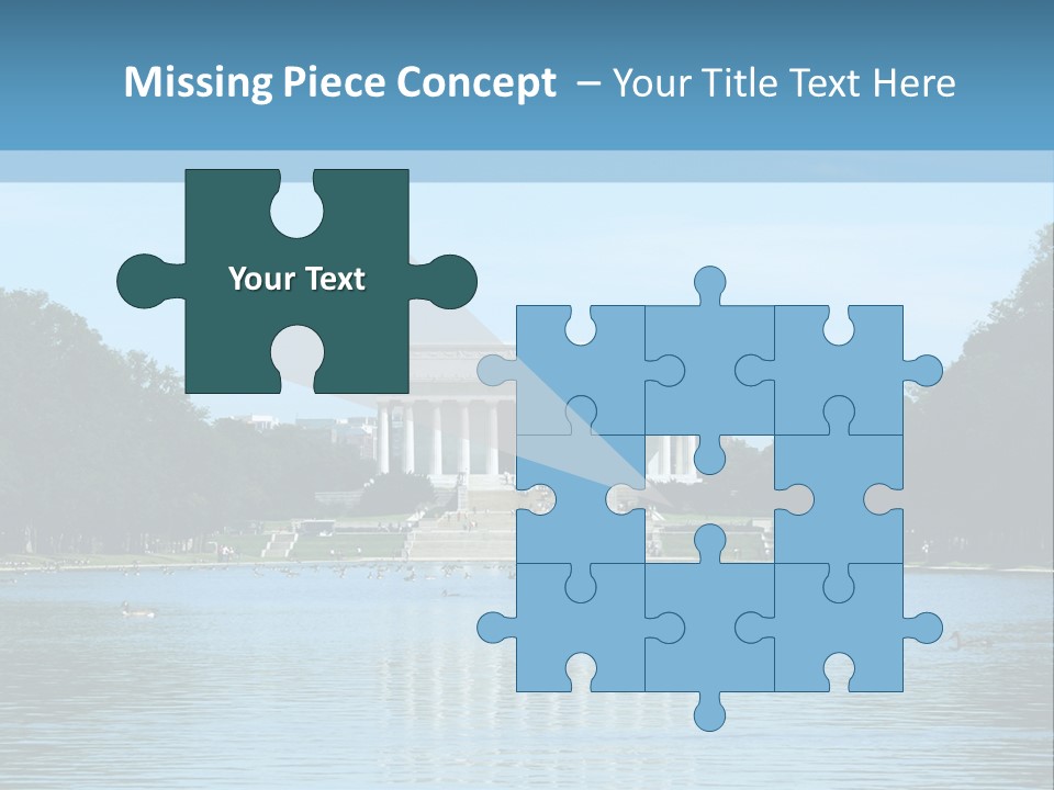 Lincoln Memorial PowerPoint Template