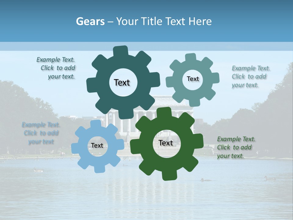 Lincoln Memorial PowerPoint Template