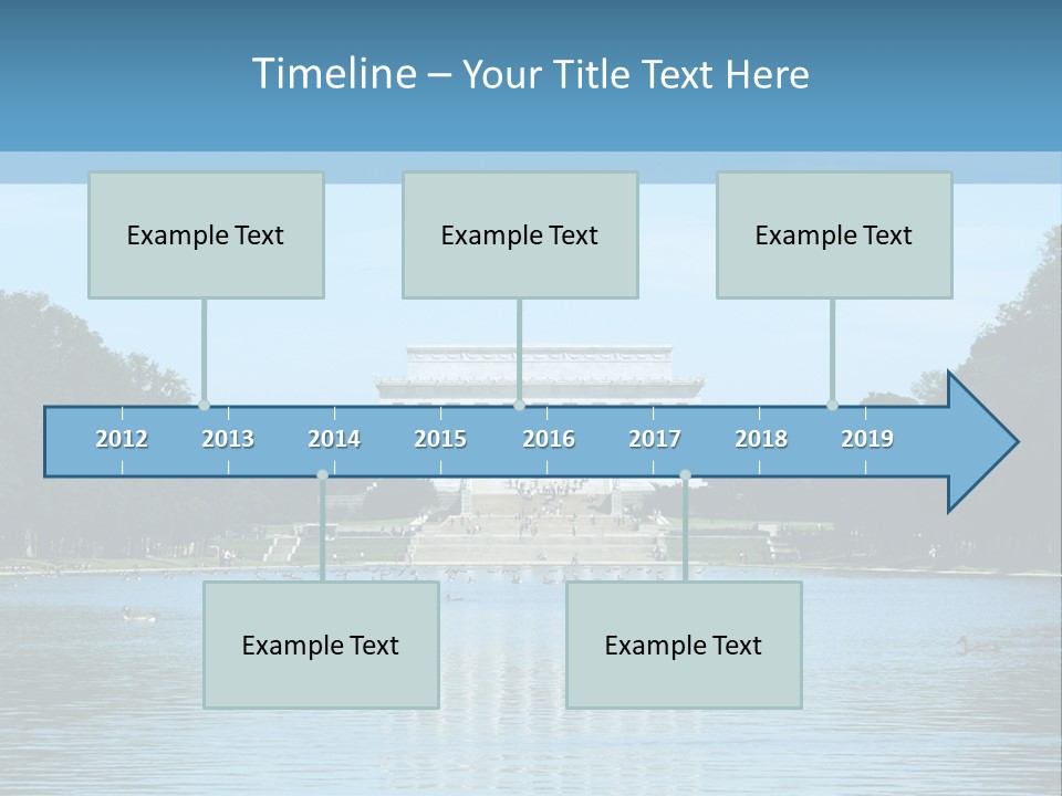 Lincoln Memorial PowerPoint Template