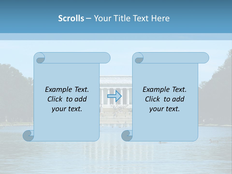 Lincoln Memorial PowerPoint Template