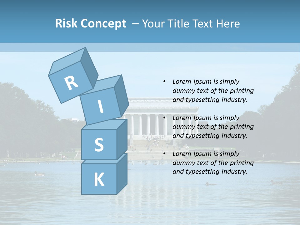 Lincoln Memorial PowerPoint Template