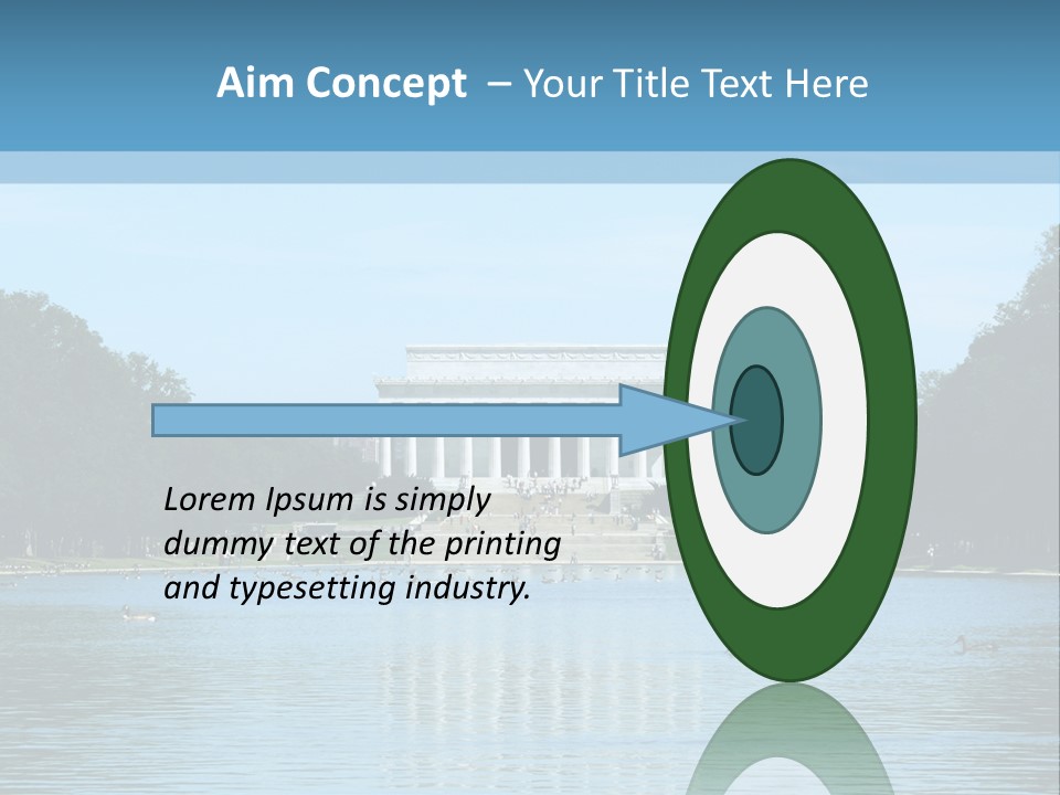 Lincoln Memorial PowerPoint Template