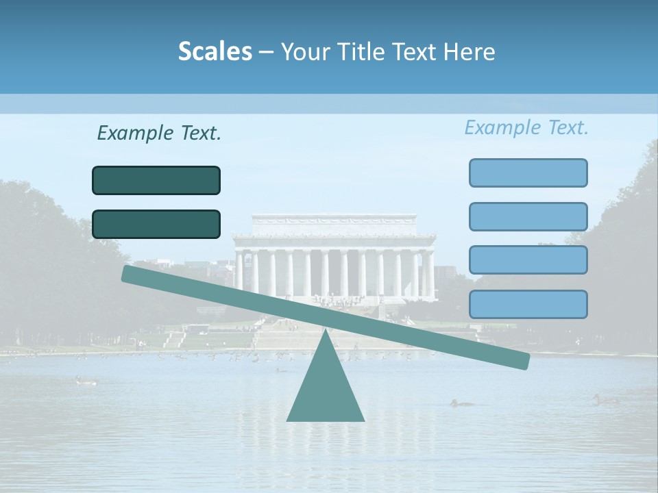 Lincoln Memorial PowerPoint Template