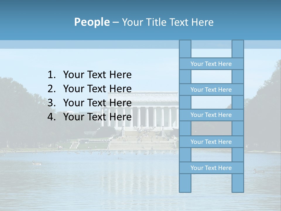 Lincoln Memorial PowerPoint Template