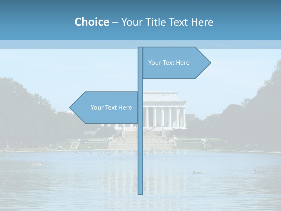 Lincoln Memorial PowerPoint Template