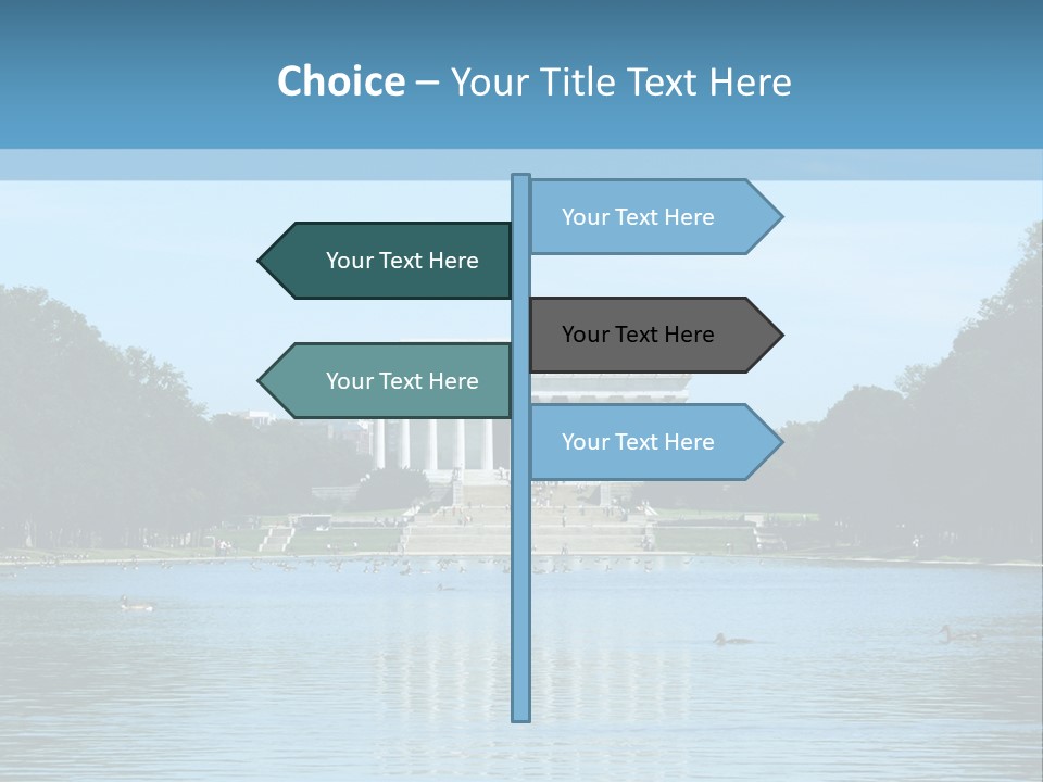 Lincoln Memorial PowerPoint Template