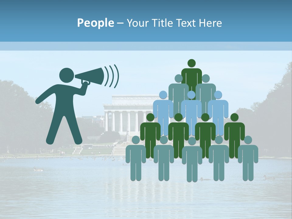 Lincoln Memorial PowerPoint Template