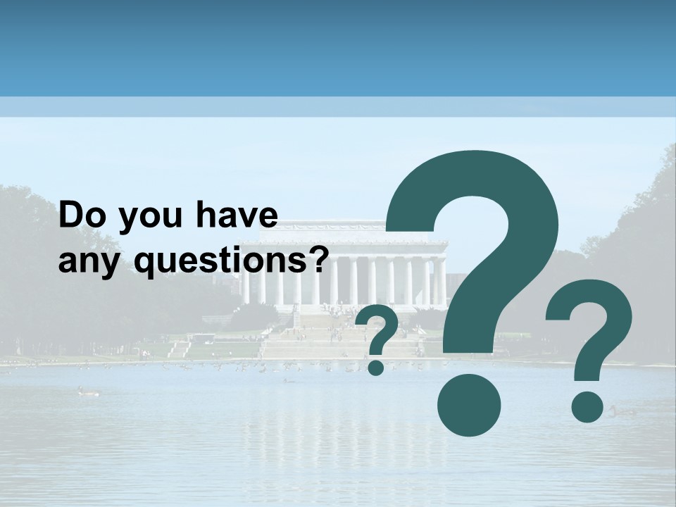 Lincoln Memorial PowerPoint Template