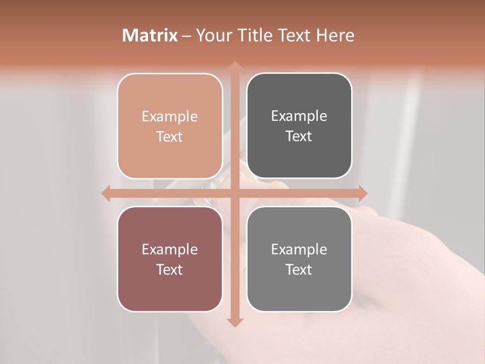 Inserting Coin In To A Vending Machine PowerPoint Template
