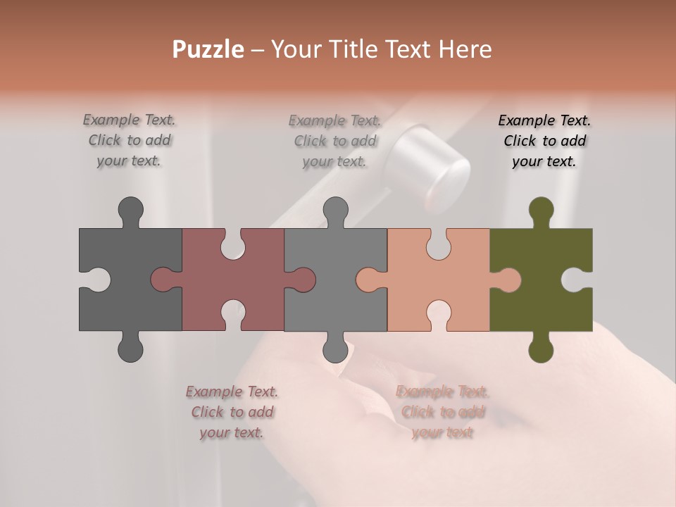 Inserting Coin In To A Vending Machine PowerPoint Template