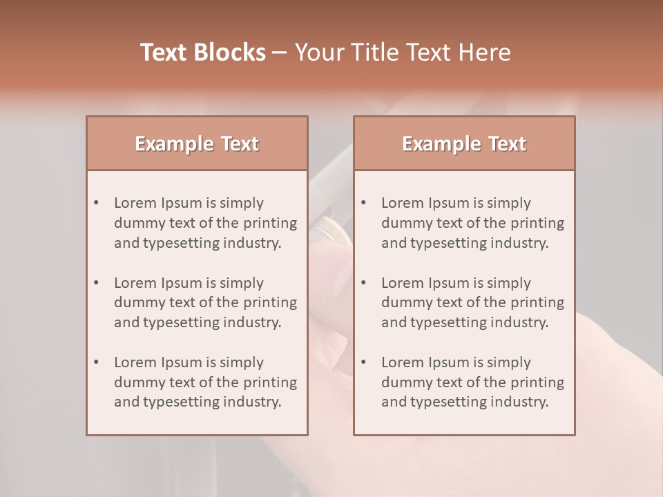Inserting Coin In To A Vending Machine PowerPoint Template