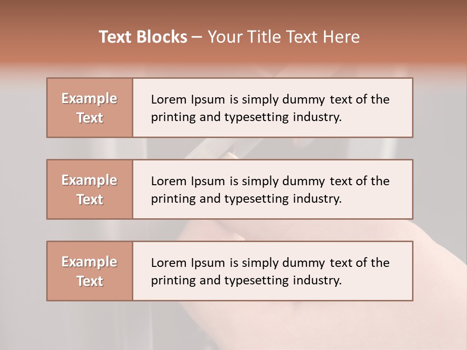 Inserting Coin In To A Vending Machine PowerPoint Template