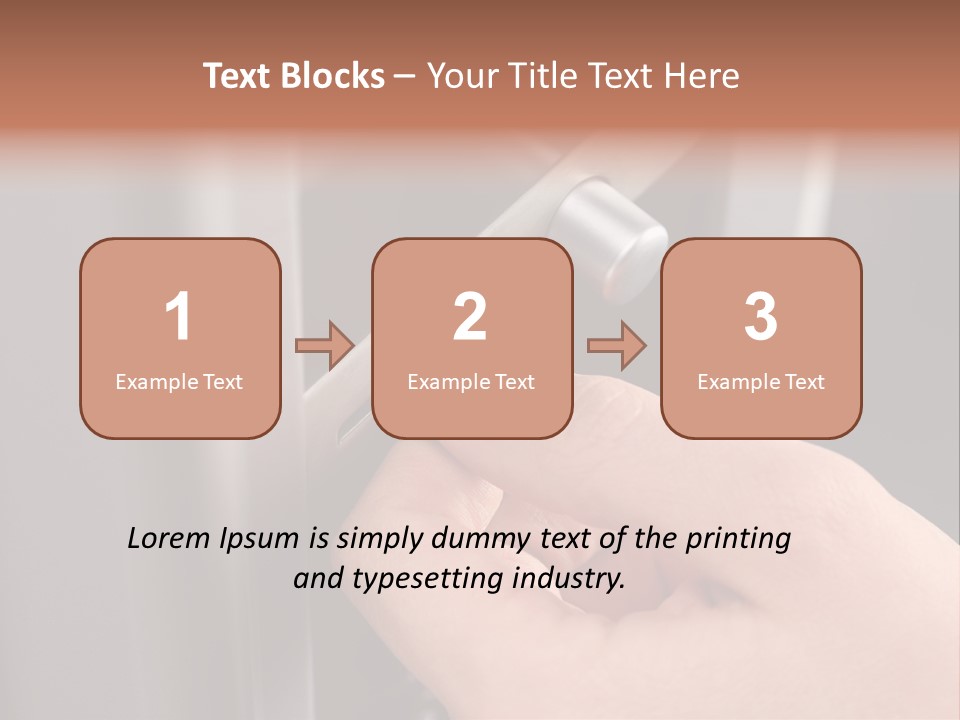 Inserting Coin In To A Vending Machine PowerPoint Template