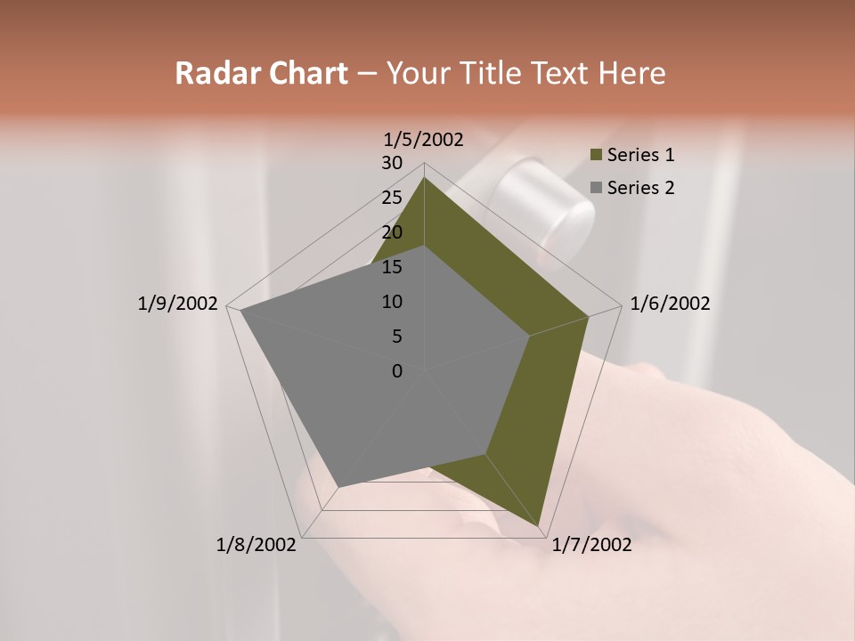Inserting Coin In To A Vending Machine PowerPoint Template