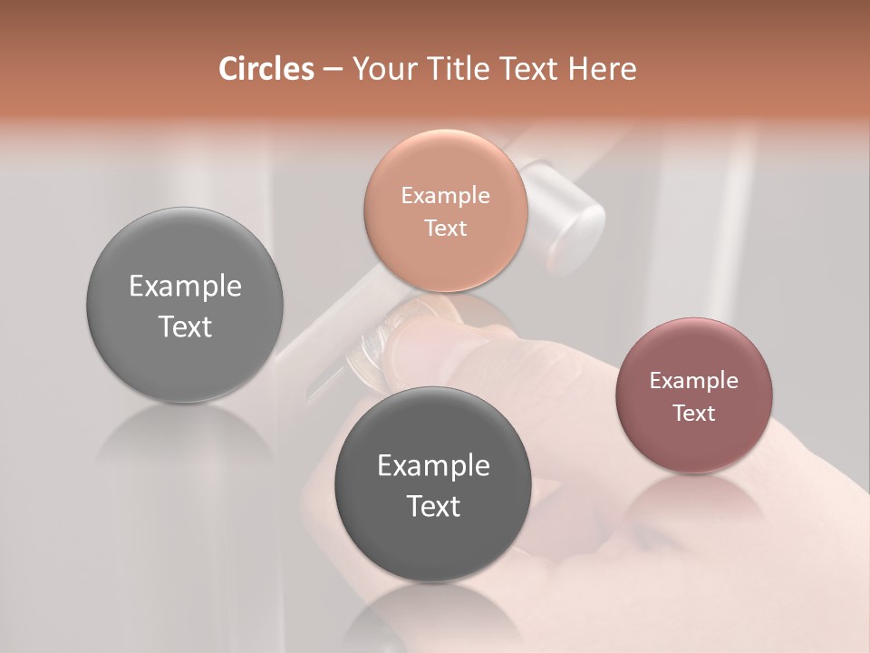 Inserting Coin In To A Vending Machine PowerPoint Template