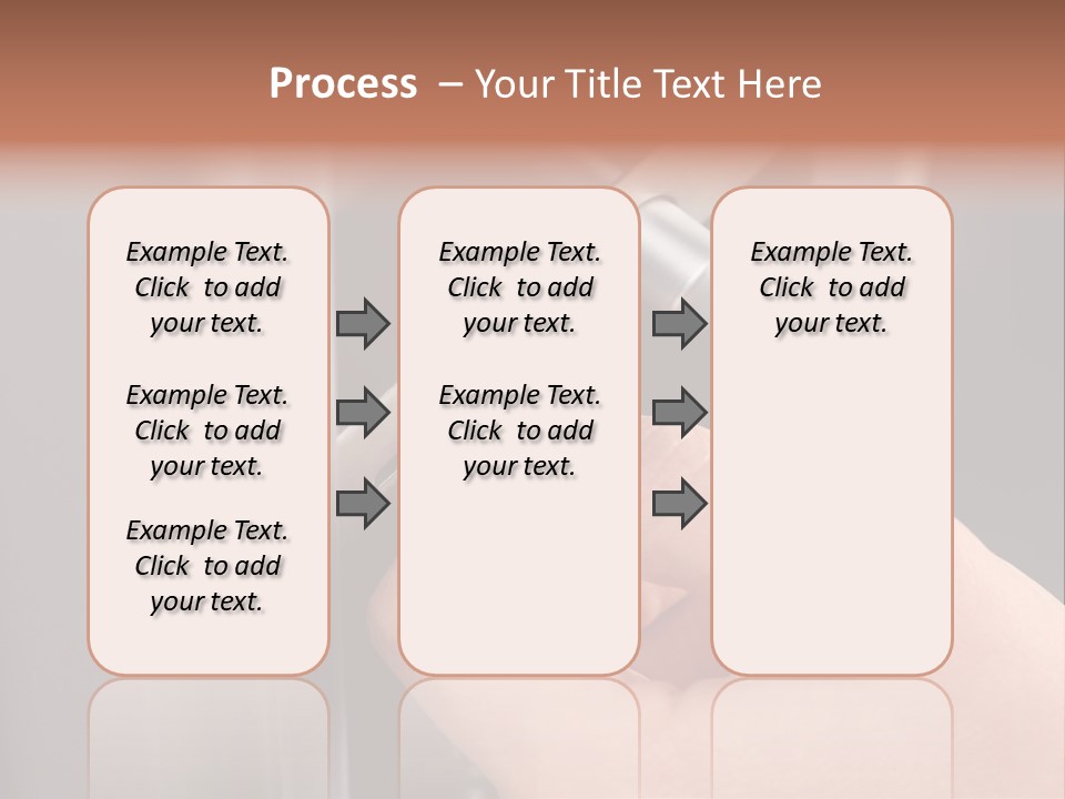 Inserting Coin In To A Vending Machine PowerPoint Template