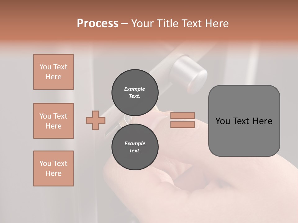 Inserting Coin In To A Vending Machine PowerPoint Template