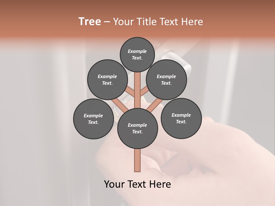 Inserting Coin In To A Vending Machine PowerPoint Template