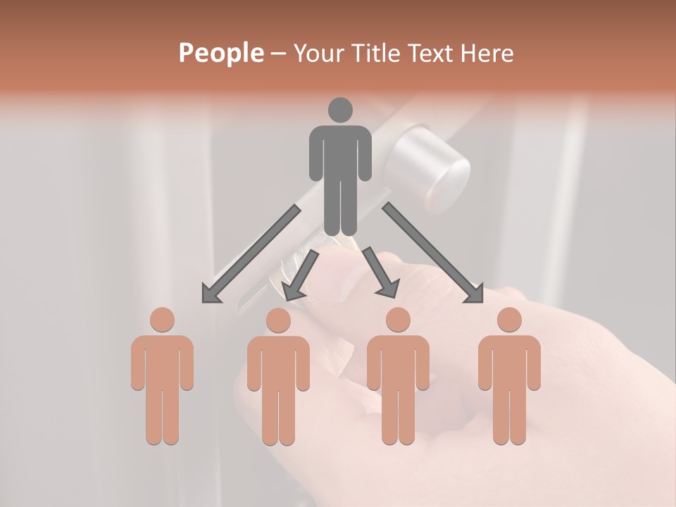 Inserting Coin In To A Vending Machine PowerPoint Template