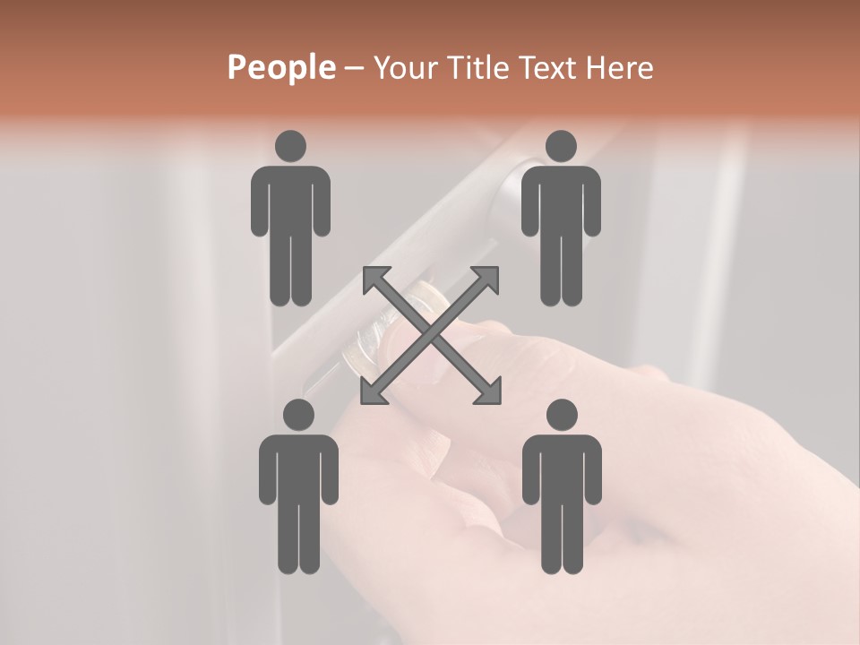 Inserting Coin In To A Vending Machine PowerPoint Template