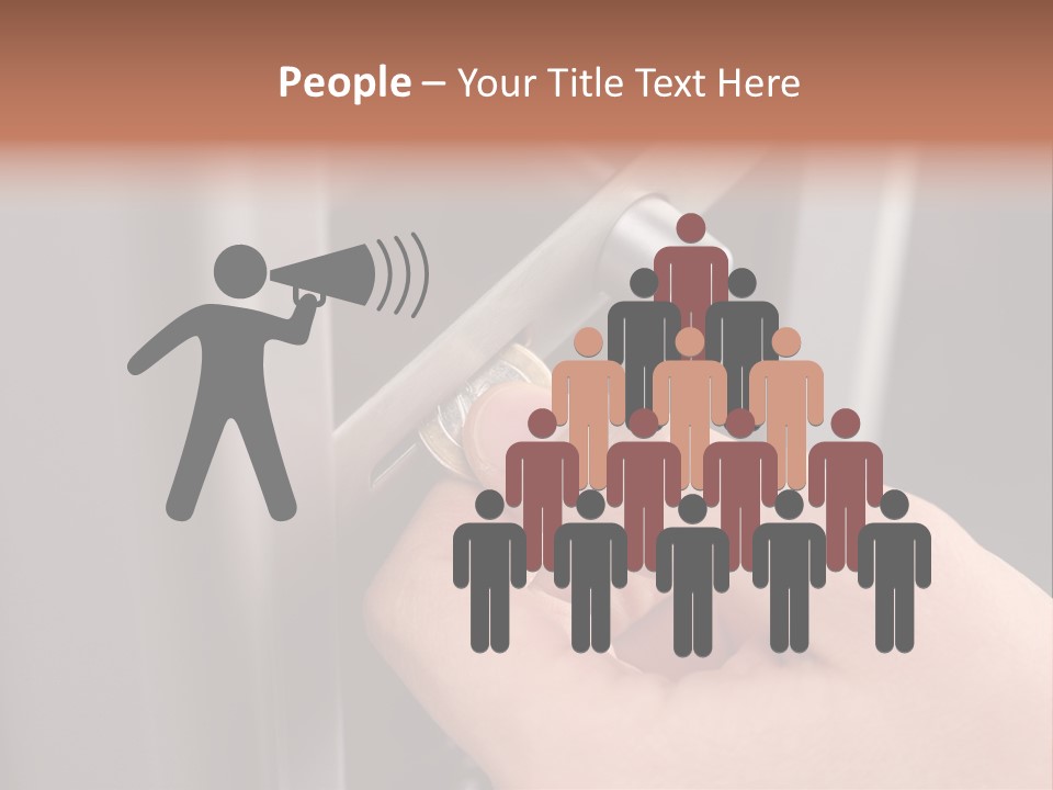 Inserting Coin In To A Vending Machine PowerPoint Template