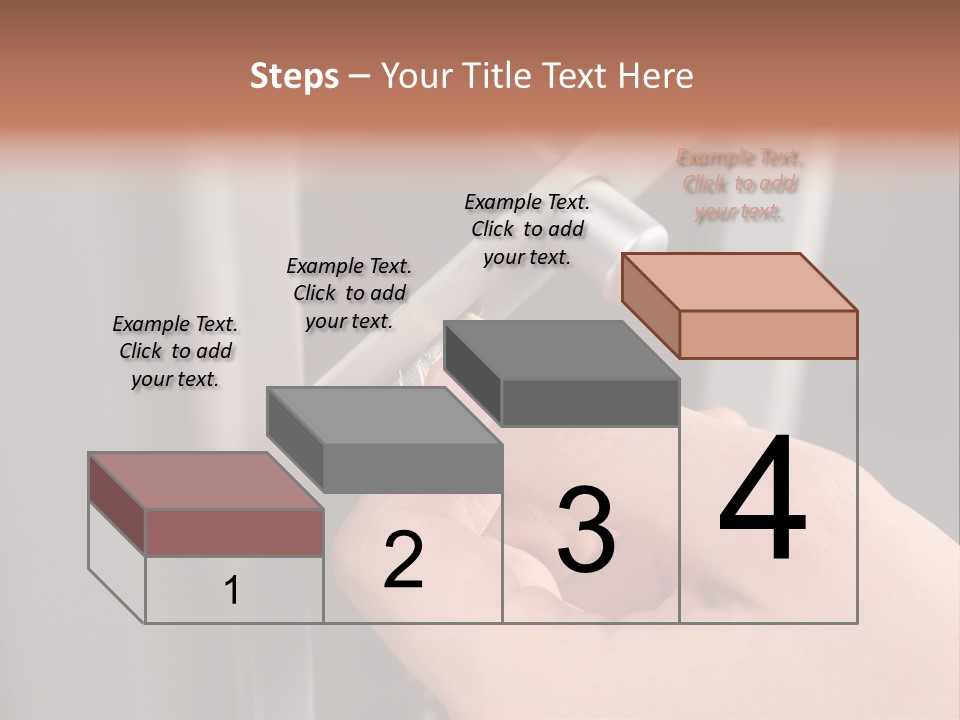 Inserting Coin In To A Vending Machine PowerPoint Template