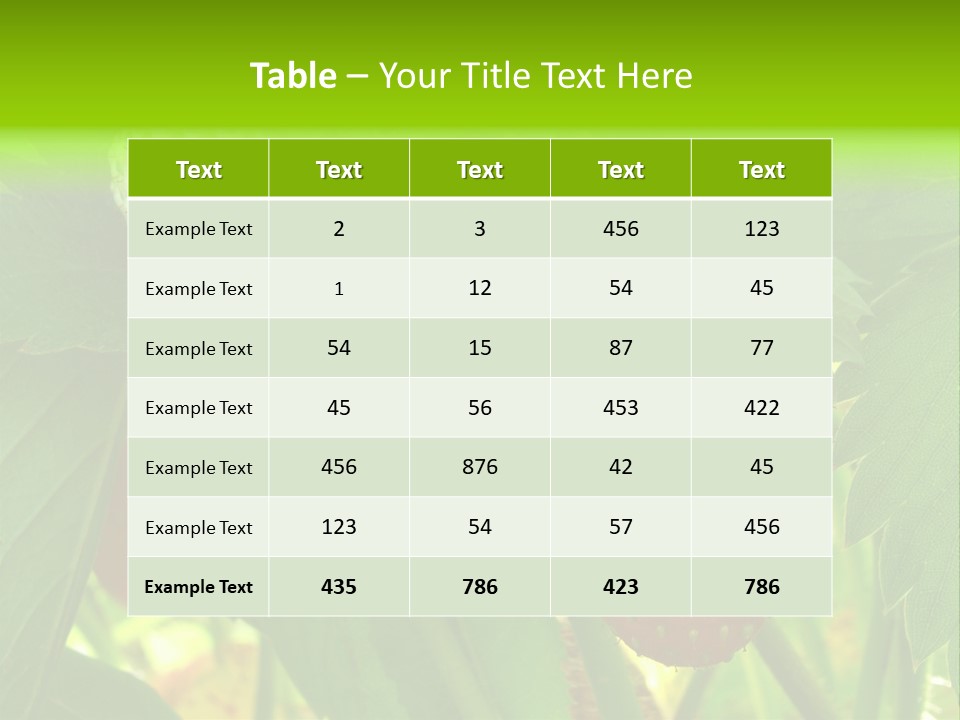 Ripening Strawberry Fruits On The Branch PowerPoint Template