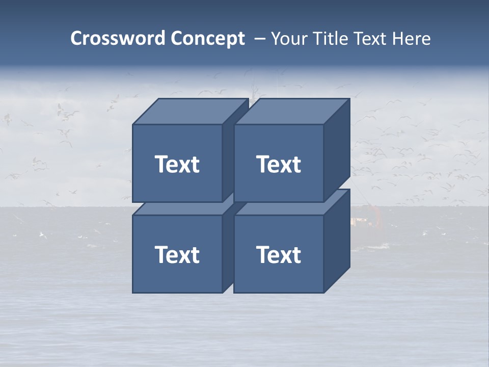 Fishing Boat Return PowerPoint Template
