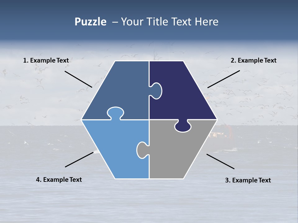 Fishing Boat Return PowerPoint Template