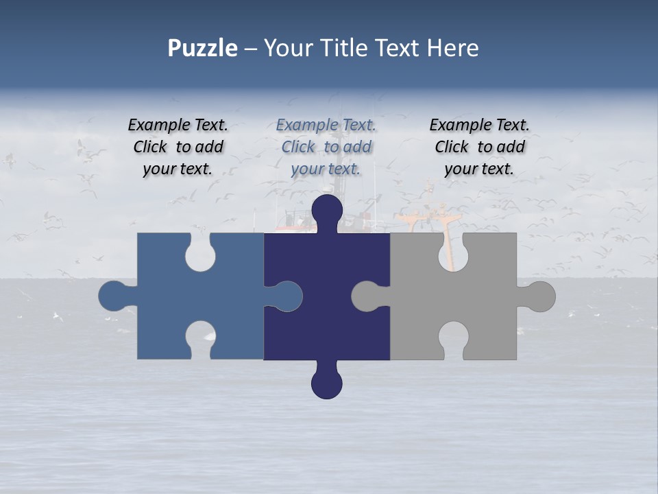 Fishing Boat Return PowerPoint Template