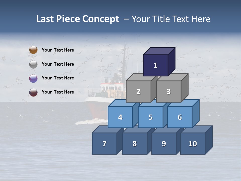 Fishing Boat Return PowerPoint Template