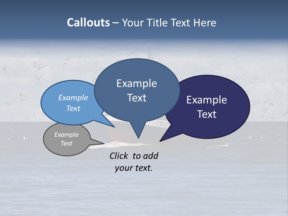 Fishing Boat Return PowerPoint Template