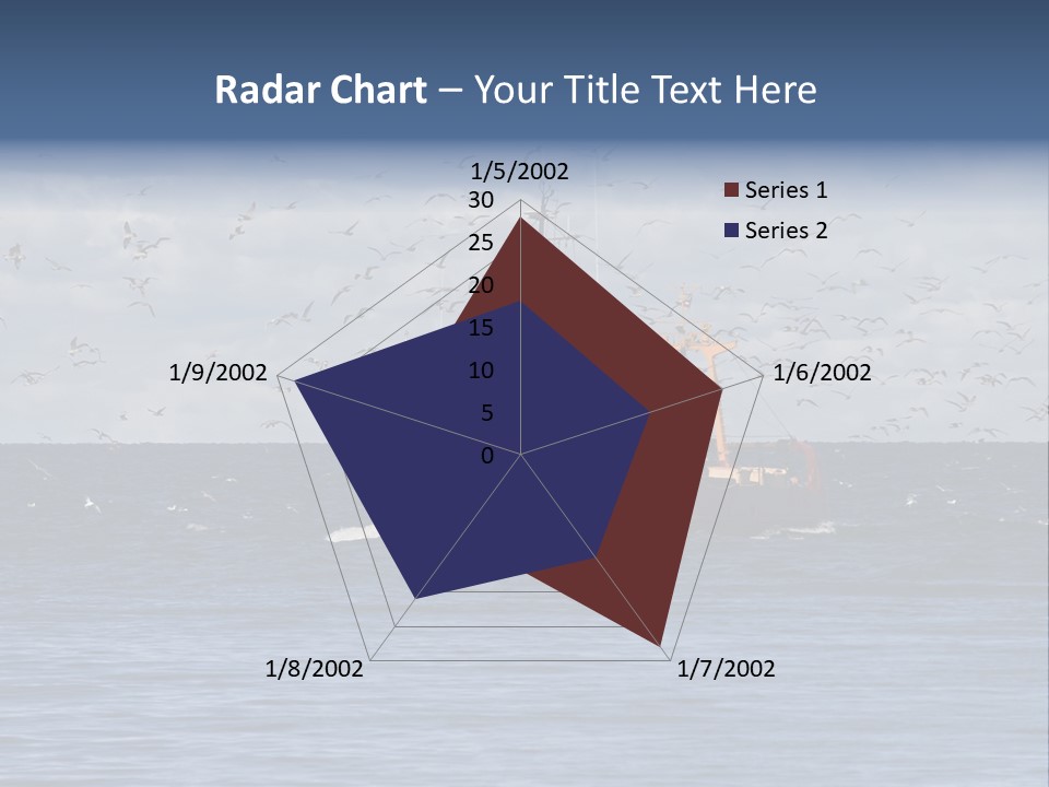Fishing Boat Return PowerPoint Template