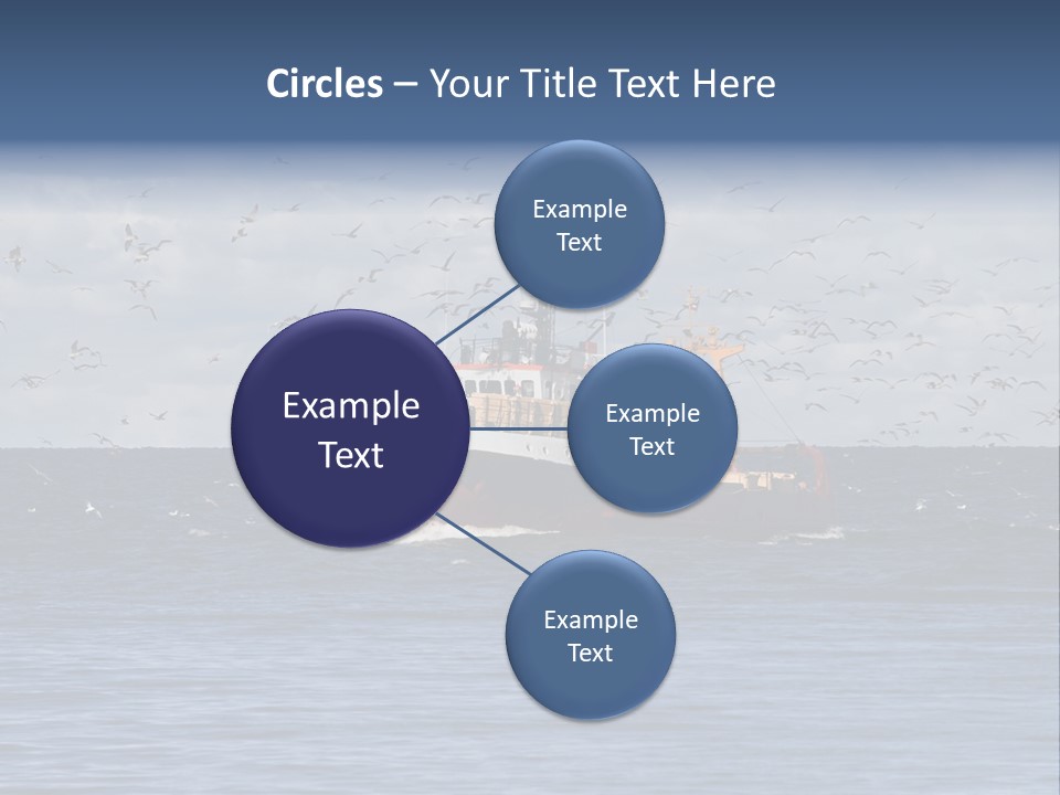 Fishing Boat Return PowerPoint Template