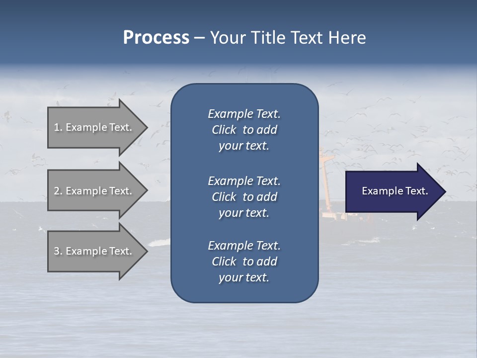 Fishing Boat Return PowerPoint Template