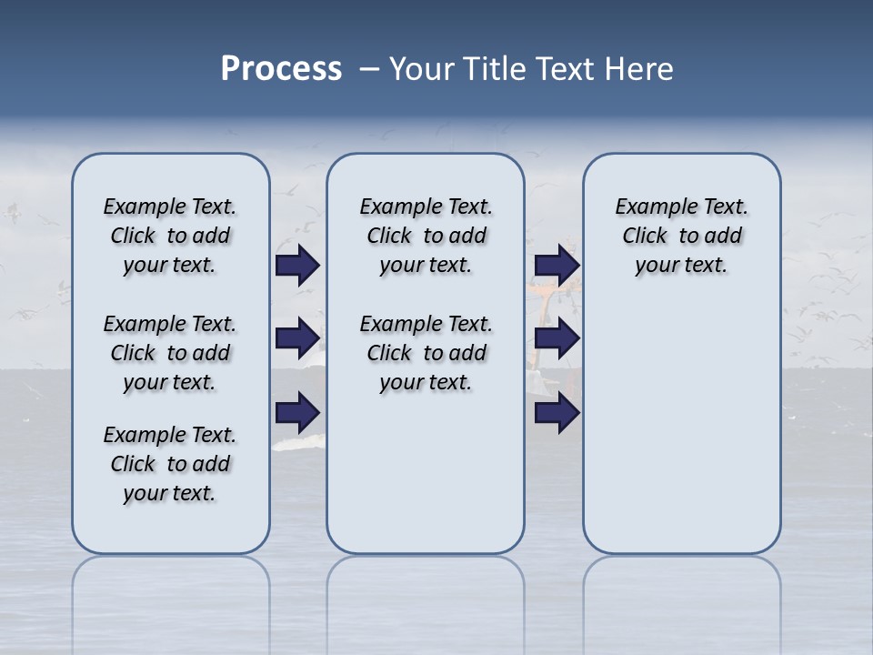 Fishing Boat Return PowerPoint Template